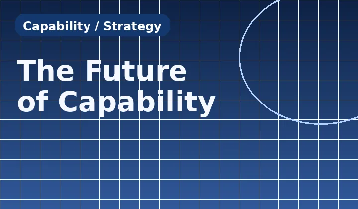 Cover-style thumbnail for The Future of Capability