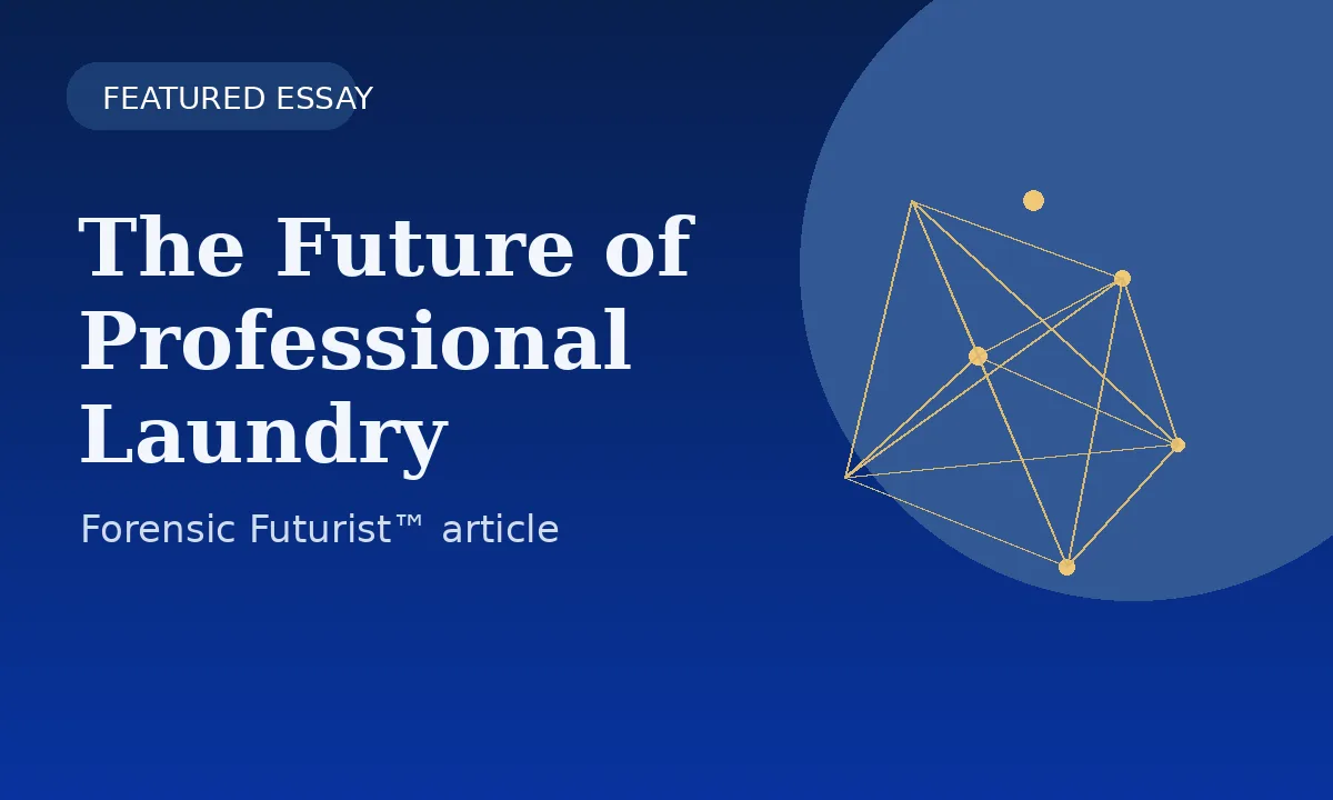 Visual cover for The Future of Professional Laundry