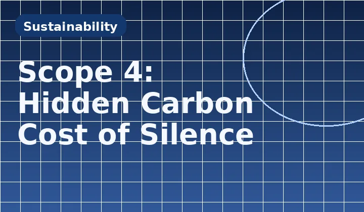Cover-style thumbnail for Scope 4: The Hidden Carbon Cost of Silence